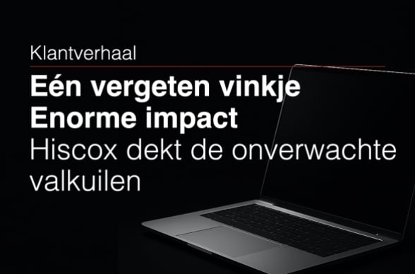 Vergeten vinkje met laptop