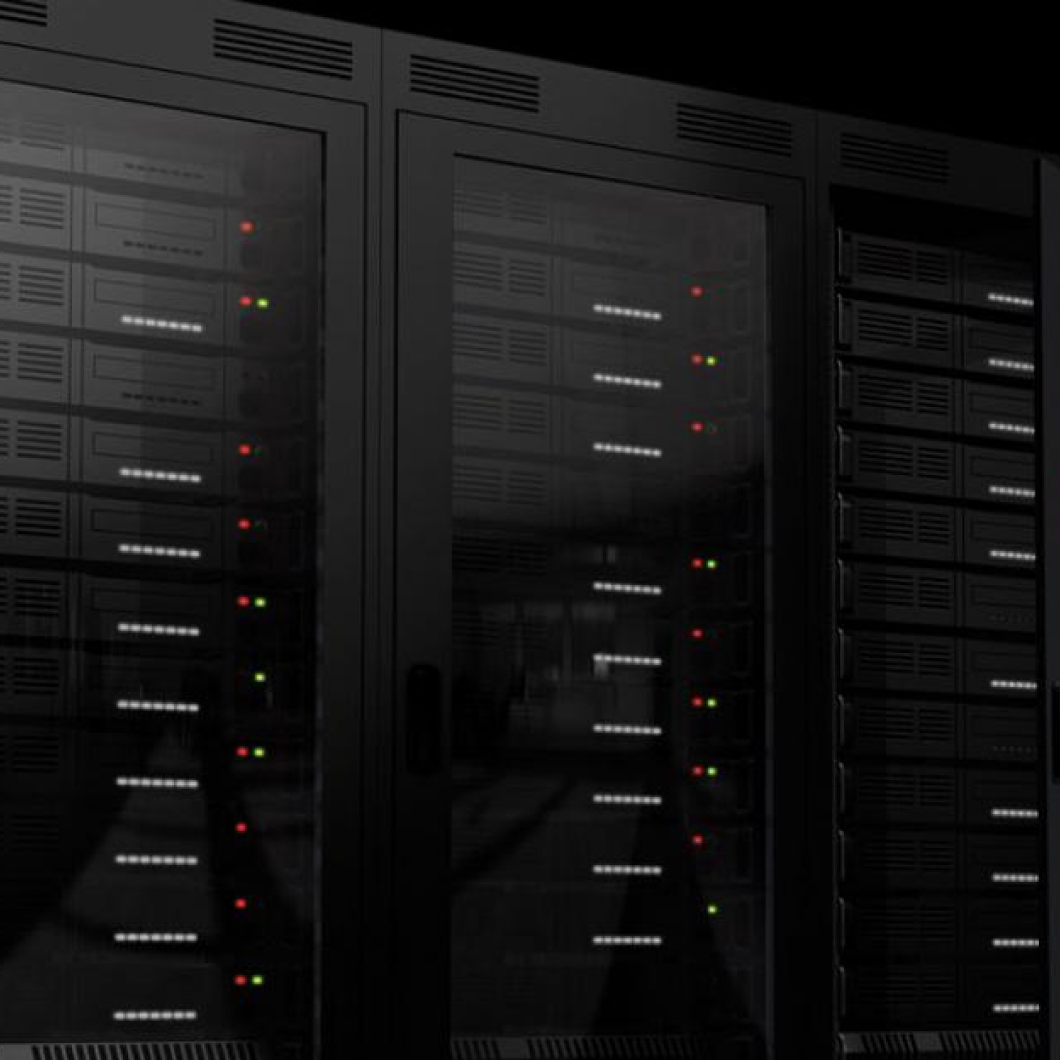 Servers als symbool voor ICT- en techbedrijven